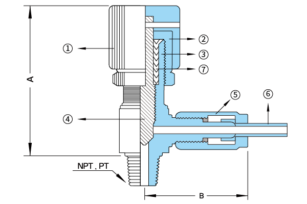 PTFE 針閥 NEEDLE VALVES